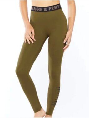 Savage X Fenty Green Leggings